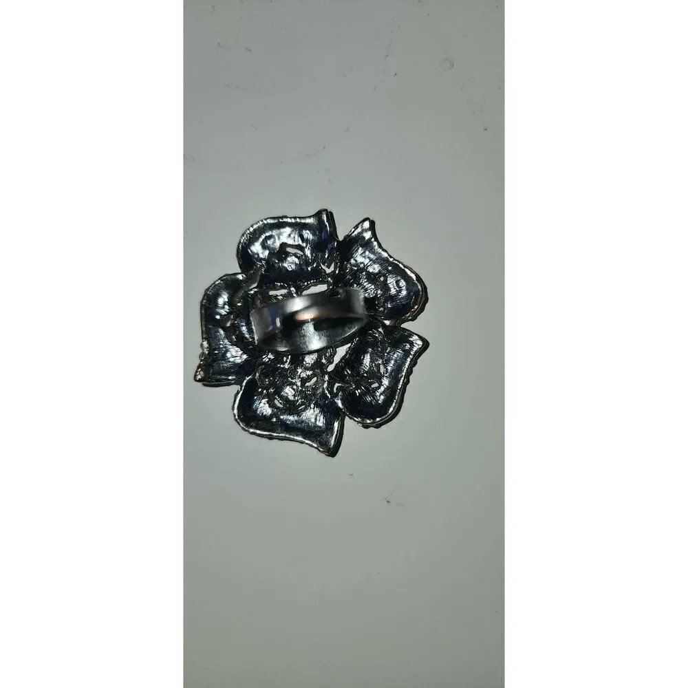 Floral Bling Ring
